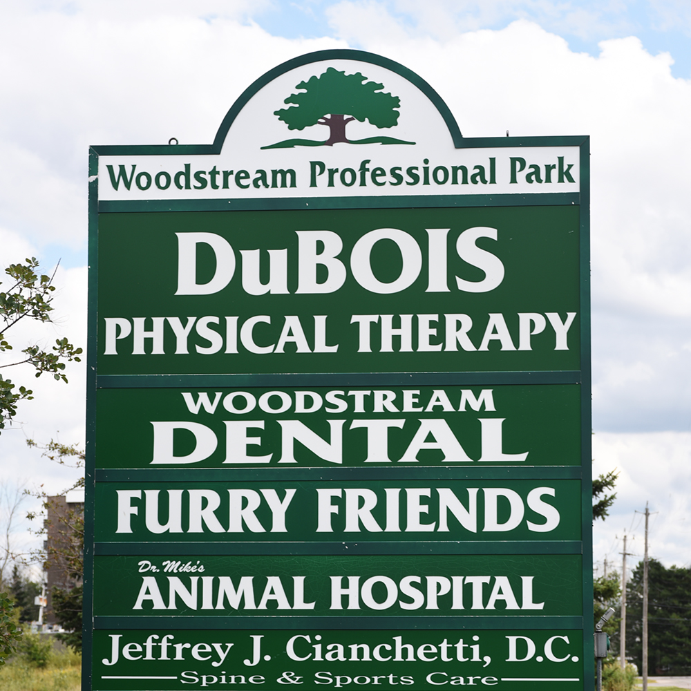 DuBois Physical Therapy outdoor signage