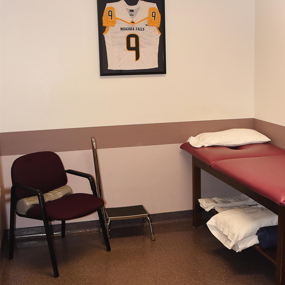 DuBois Physical Therapy appointment room