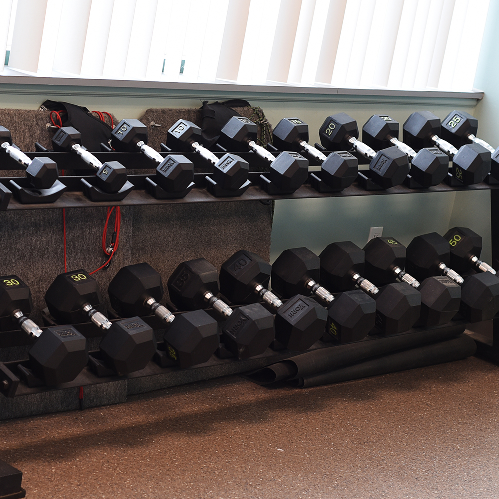 DuBois Physical Therapy weight equipment