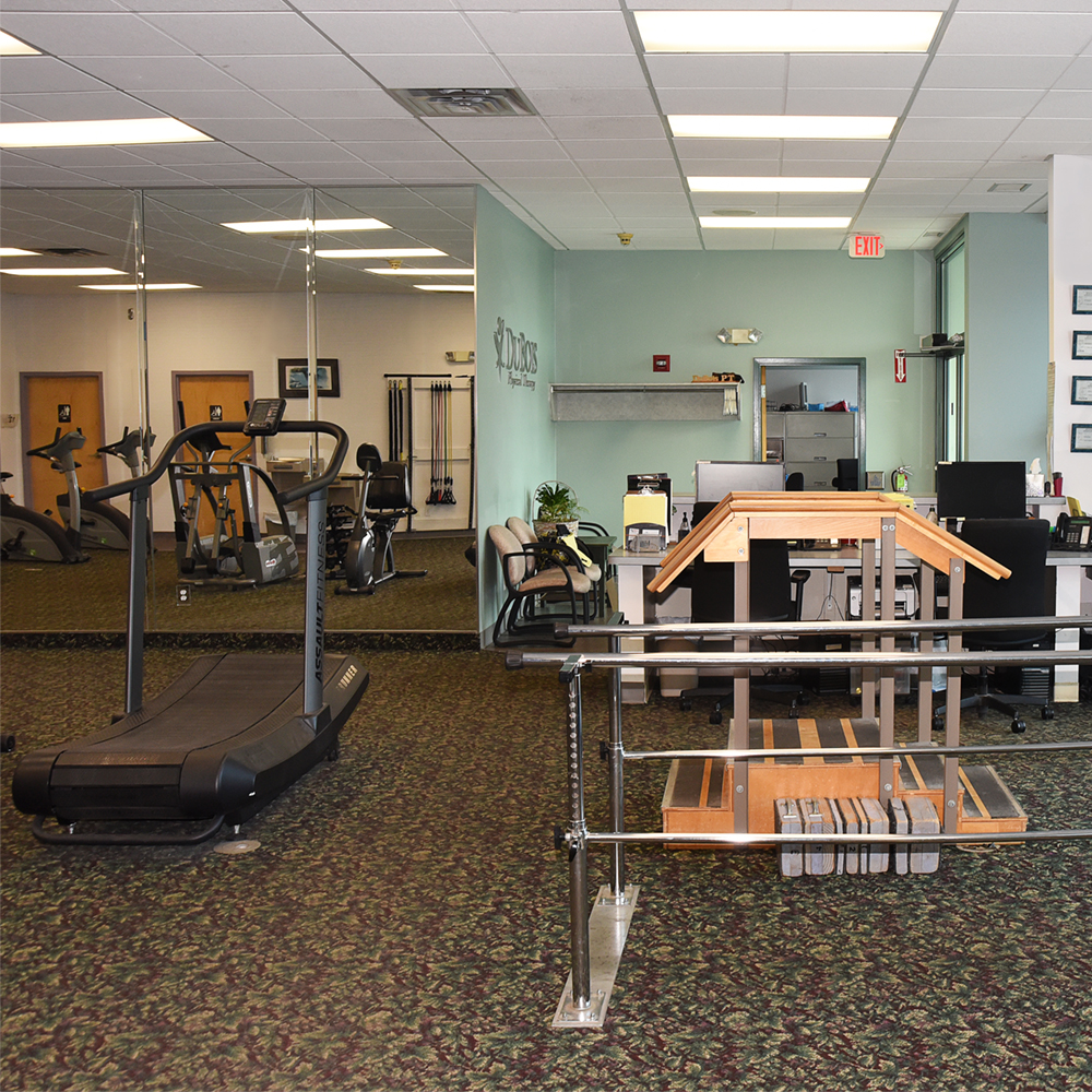 DuBois Physical Therapy equipment and facility