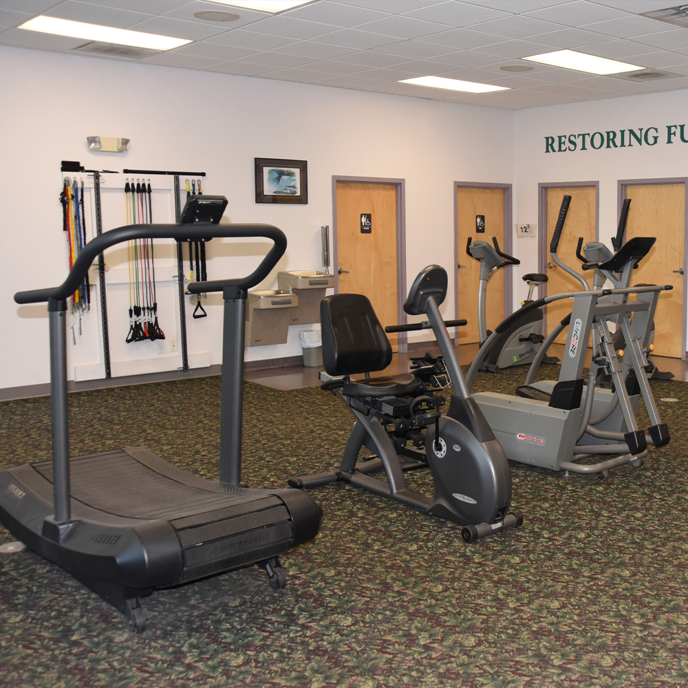 DuBois Physical Therapy equipment and facility