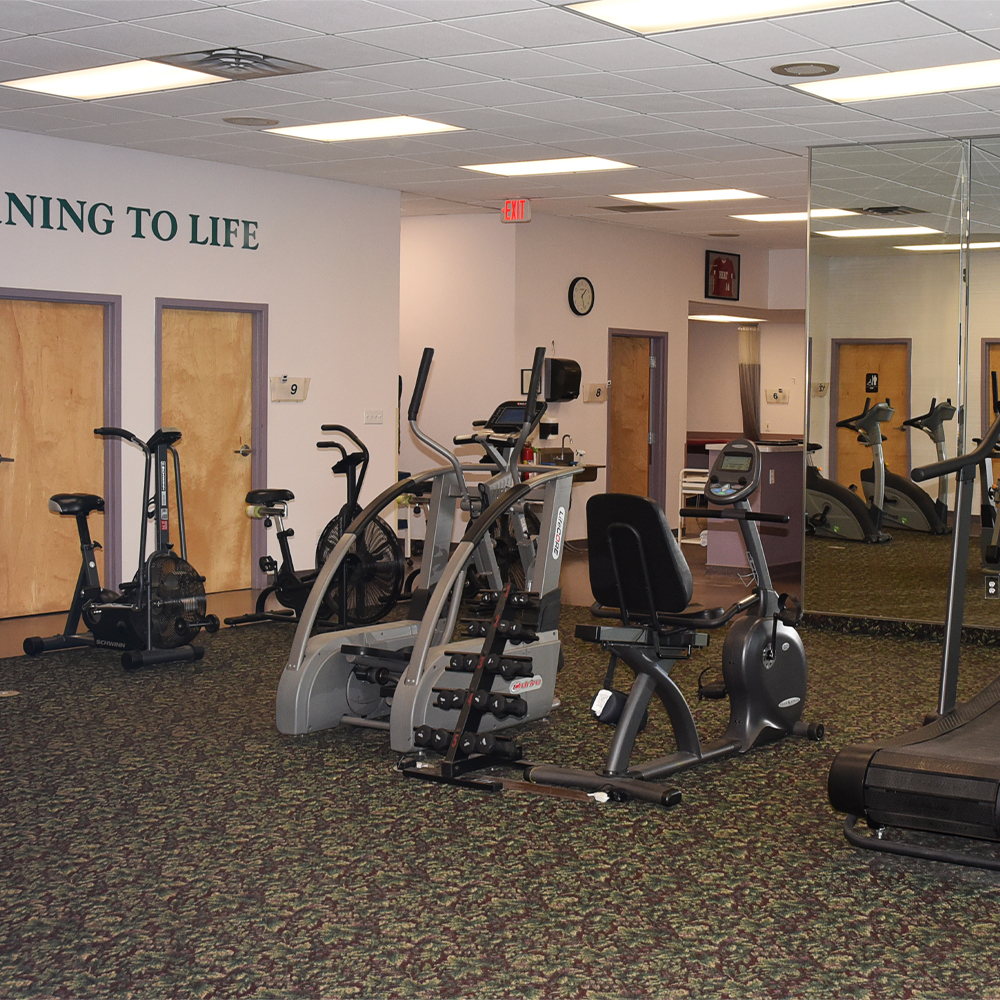 DuBois Physical Therapy equipment and facility